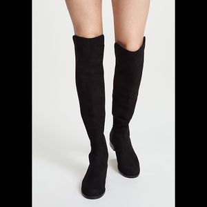Stuart Weitzman 5050 Suede Leather Over Knee Boot